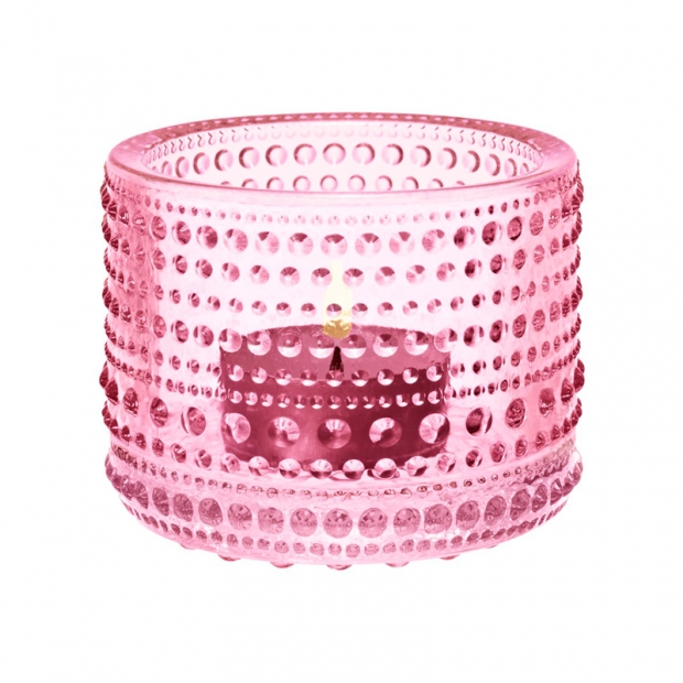 Kastehelmi candlestick, pink