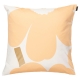 Unikko pillowcase 50x50, cream white