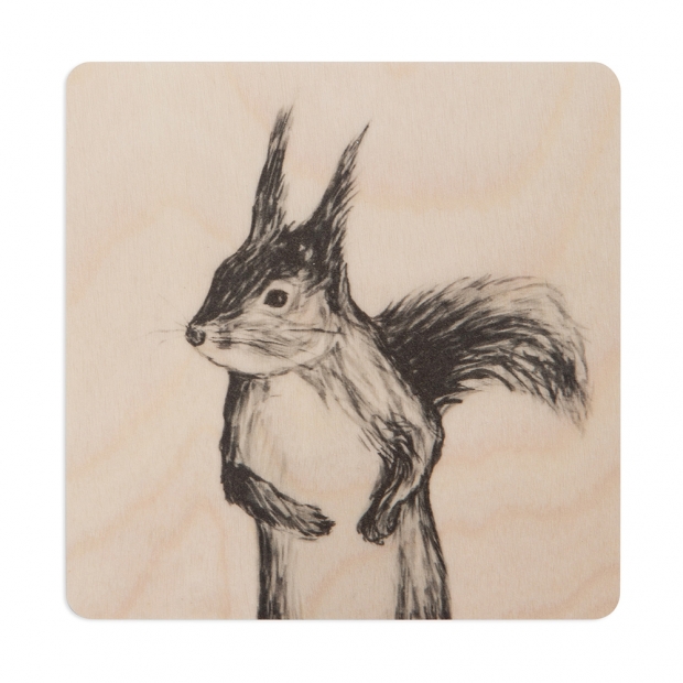 Podtácok Squirrel 10x10cm