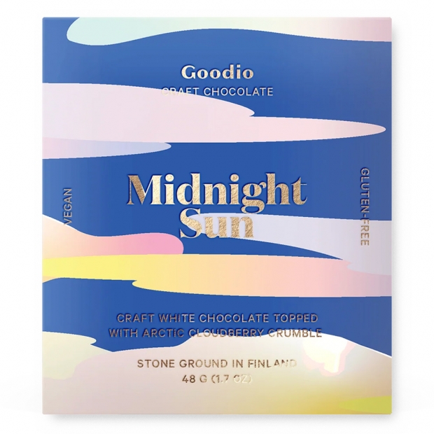 Bio biela čokoláda Midnight Sun / bean-to-bar