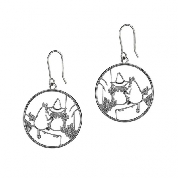 Moomin Friendship Earrings / silver