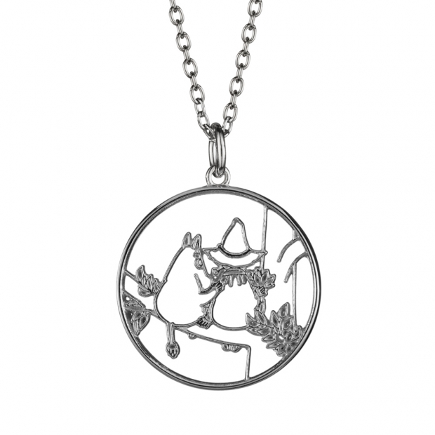 Moomin Friendship necklace / silver