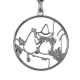 Náhrdelník Moomin Friendship / stříbro