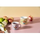 Pippi Fruits mug 0.25l, enamel / pink