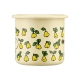Pippi Fruits mug 0.37l, enamel / yellow