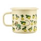 Pippi Fruits mug 0.37l, enamel / yellow