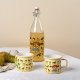 Pippi Fruits mug 0.37l, enamel / yellow