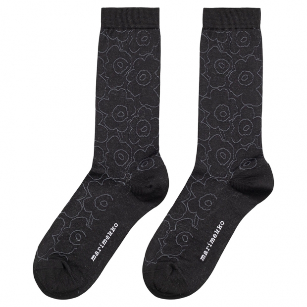 Sissi Unikko socks, black and grey