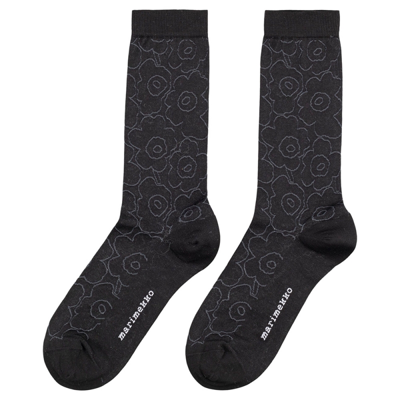 Sissi Unikko socks, black and grey