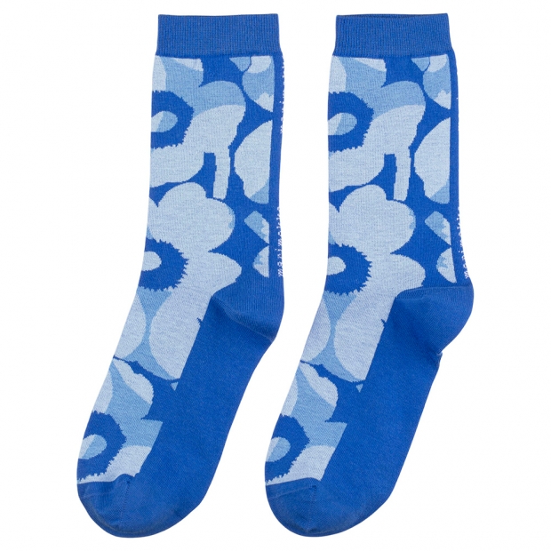 Linjaus Unikko socks, blue