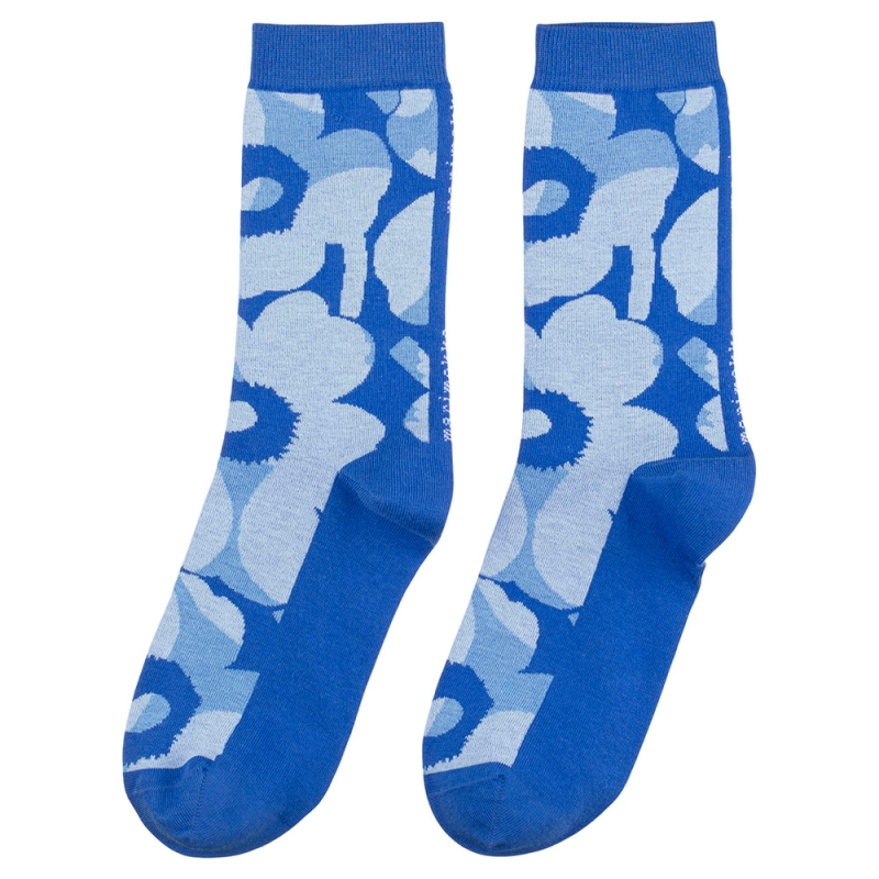 Linjaus Unikko socks, blue