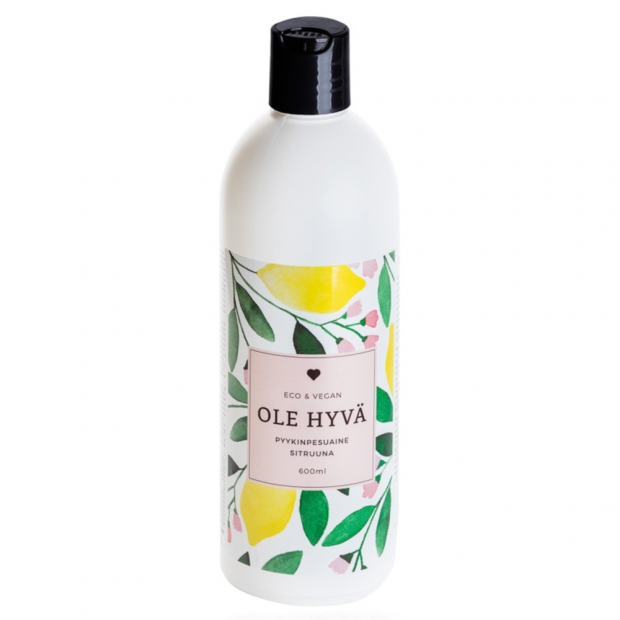 Prací prostriedok Ole Hyvä 600ml, citrón