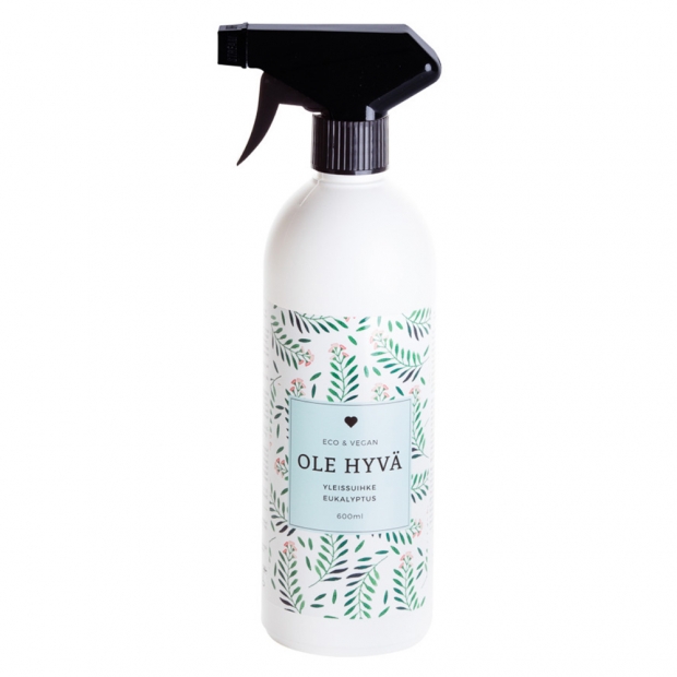 Cleaning spray Ole Hyvä 600ml, eucalyptus