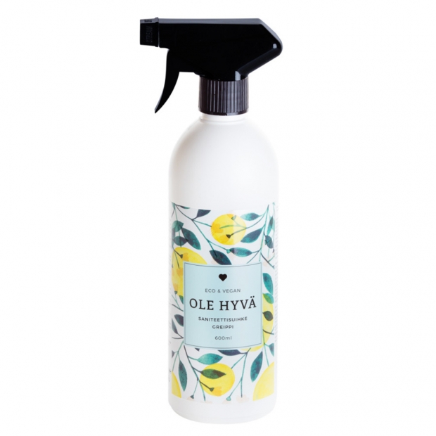 Sanitary spray Ole Hyvä 600ml, grapefruit
