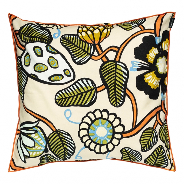 Obliečka na vankúš Tiara 50x50, pieskovo-zelená