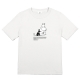 Tričko Moomin Deep Thoughts, off white bílé