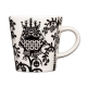 Taika cup and saucer 0.1l, black