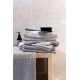 Towel Terva, gray-white