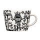 Taika cup and saucer 0.2l, black