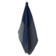 Terva towel, grey-dark blueberry