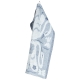 Linen tea towel Kaksin 46x70, white-blue