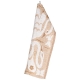 Linen tea towel Kaksin 46x70, white-cinnamon
