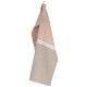 Linen tea towel Venla 46x70, cinnamon-white