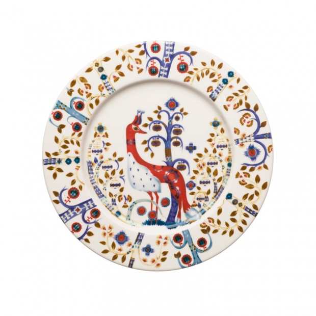 Taika plate 22cm, white