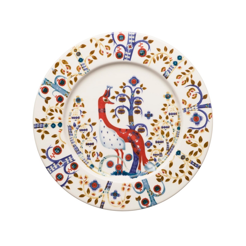 Taika plate 22cm, white