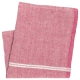 Linen napkin Venla 46x46, linen-lingonberry