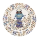 Taika plate 27cm, white
