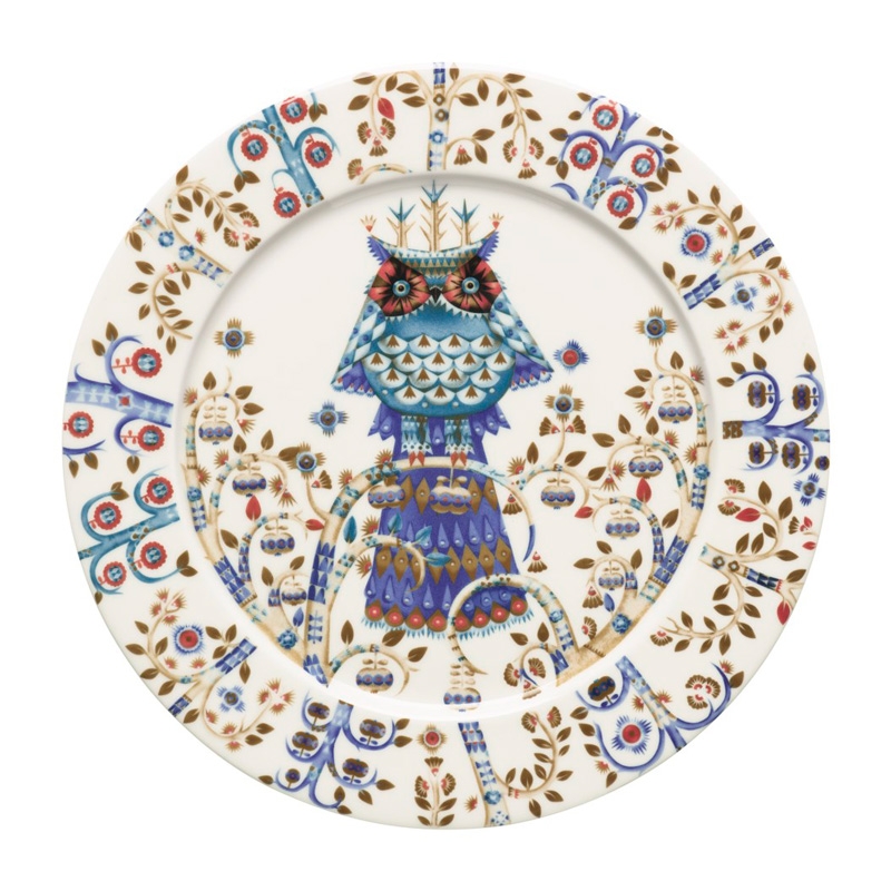 Taika plate 27cm, white