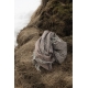 Wool blanket Havas 140x180, cinnamon / Finnsheep