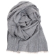 Merino scarf Tuula, dark grey
