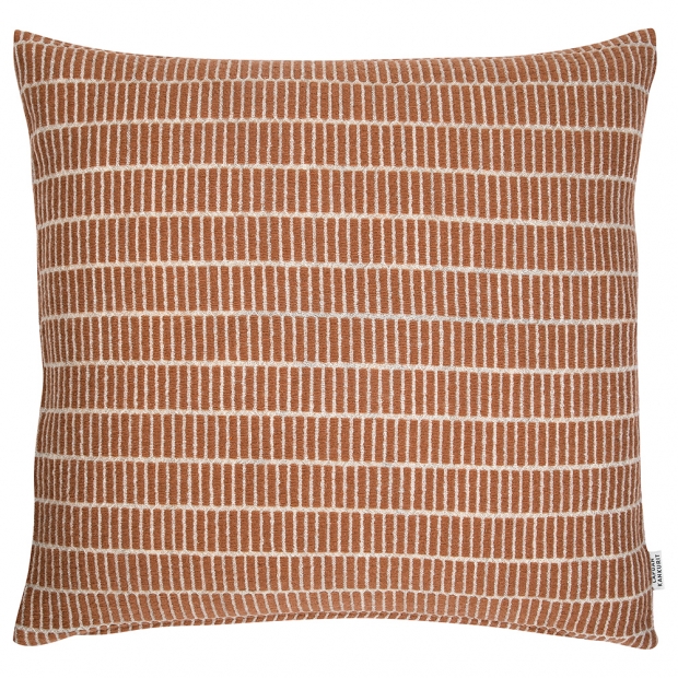 Raitti wool pillowcase 45x45, cinnamon / Finnsheep