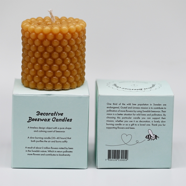 Beeswax candle Pollen