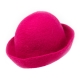 Klobouk do sauny z ovčí vlny Lahtiset, růžový