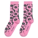 Linjaus Unikko socks, dark green-pink