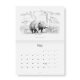 Calendar 2026 Giants of the Ice Age A4