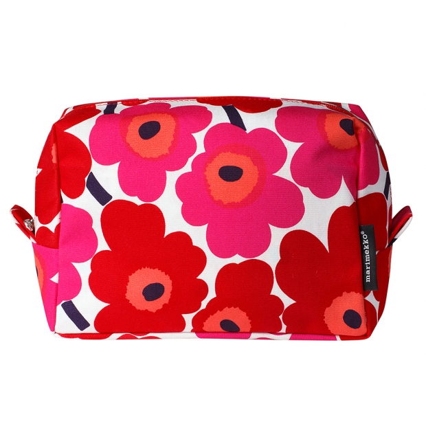 Vilja Unikko cosmetic bag, red