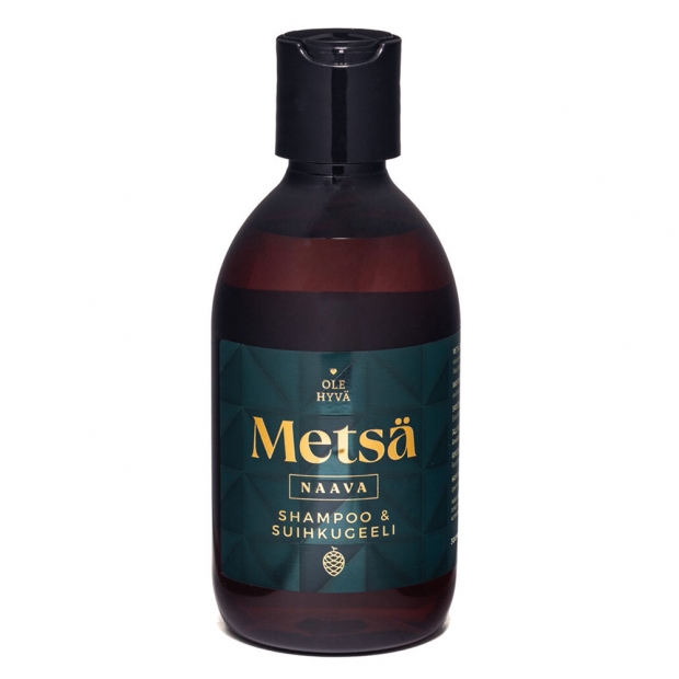 Šampon a sprchový gel Ole Hyvä Naava 300 ml, lišejník