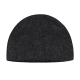 Čepice z merino vlny, fleece / antracitová
