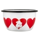 Moomin Heart bowl 0.6l, enamel