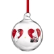 Vánoční ozdoba Moomin Heart 9cm