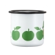Hrnek Moomin Joyful Apples 0,37l, smalt / bílo-zelený