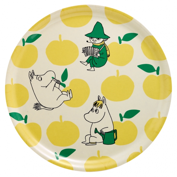 Moomin Tray Joyful Apples 35cm