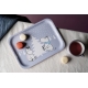 Tray Moomin Snowfall 27x20cm, violet