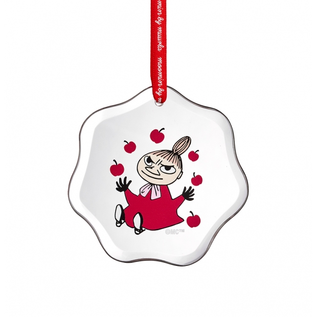 Moomin glass ornament Little My