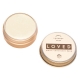 Natural lip balm Loved 10 ml / white chocolate