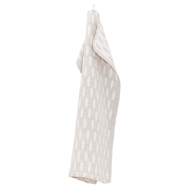 Linen dishcloth Helmi 48x70, white-linen